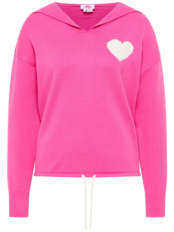 Женский вязаный свитер розового цвета myMo
Женский вязаный свитер розового цвета myMo