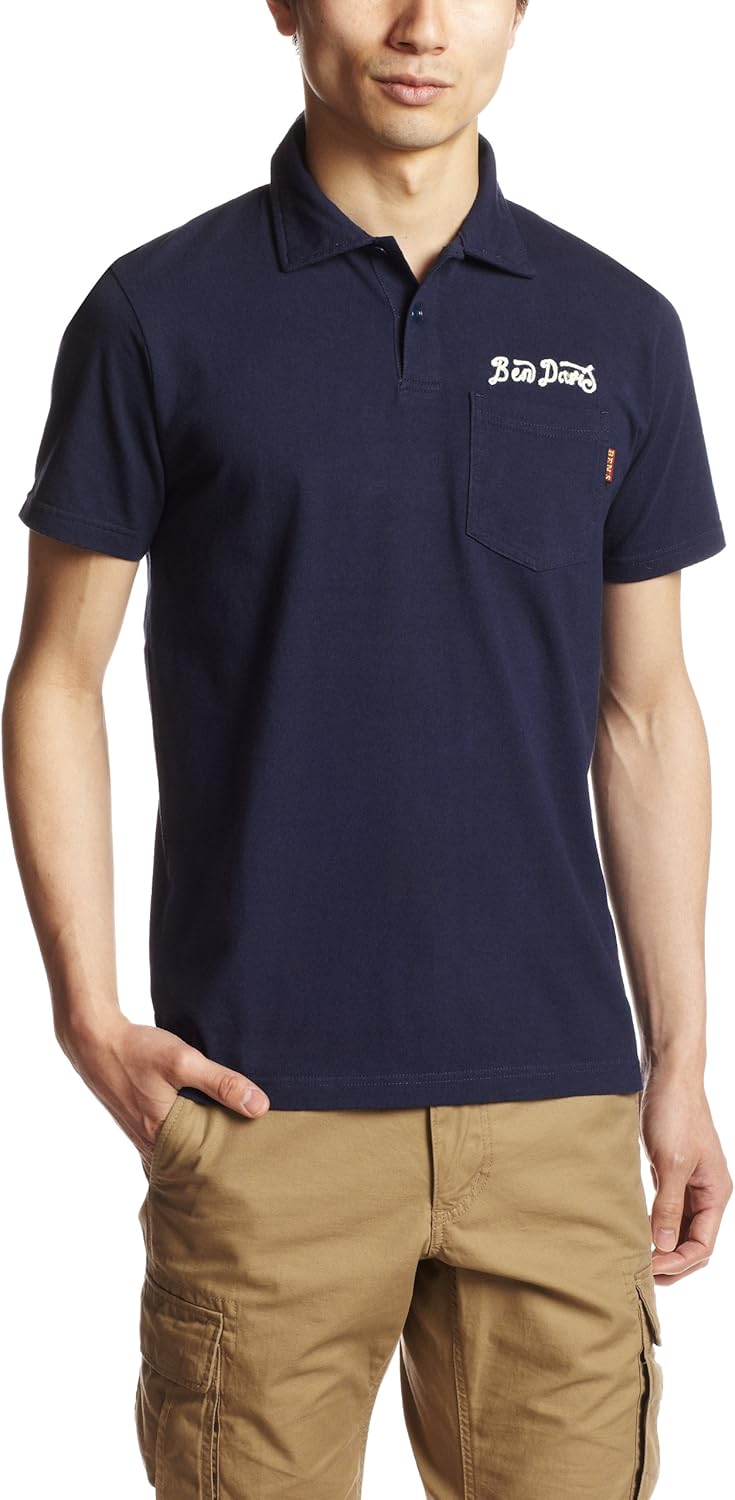 Рубашка-поло «Трудоголик» Ben Davis, темно-синий
Рубашка-поло «Трудоголик» Ben Davis, темно-синий