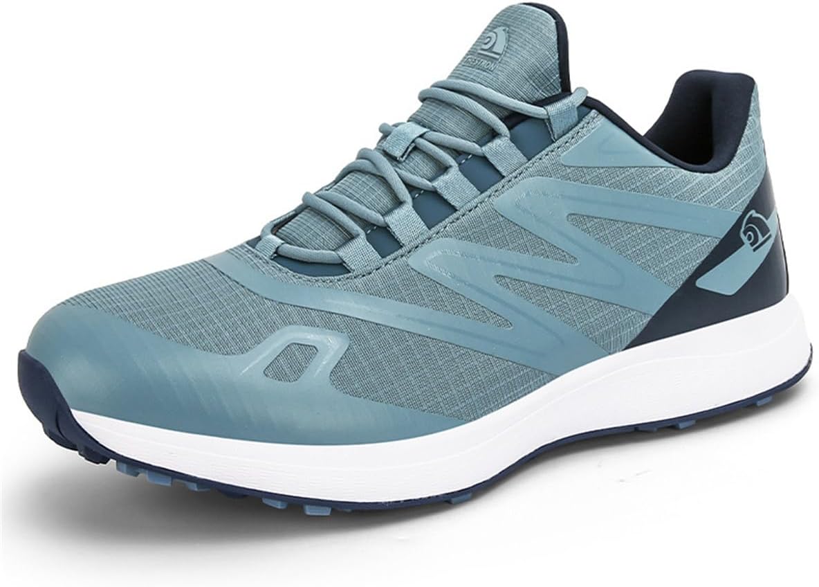 Кроссовки для гольфа с шипами для мужчин, удобная обувь для ходьбы на гольф, для гольфистов, уличная модная обувь для фитнеса Omcam, синий
Кроссовки для гольфа с шипами для мужчин, удобная обувь для ходьбы на гольф, для гольфистов, уличная модная обувь для фитнеса Omcam, синий