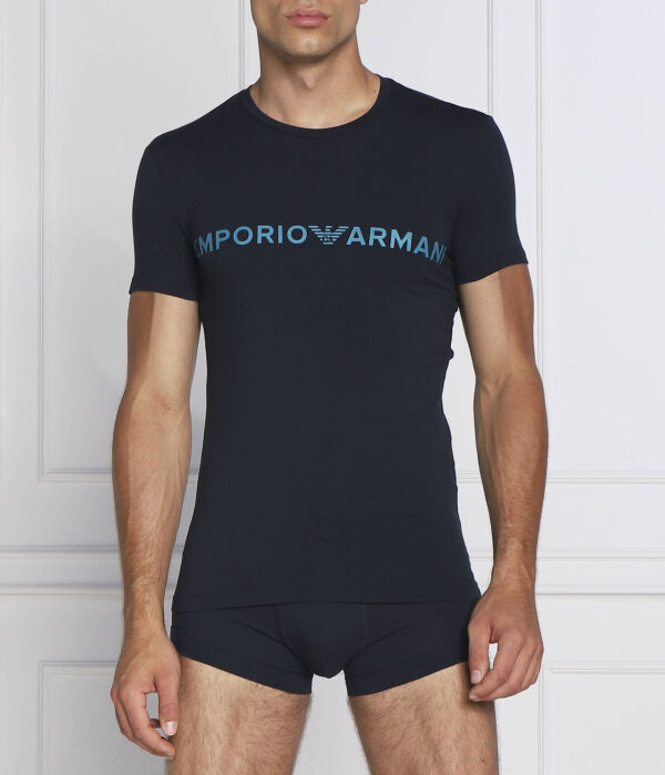 Пижама Emporio Armani Slim Fit с логотипом, синий
Пижама Emporio Armani Slim Fit с логотипом, синий
