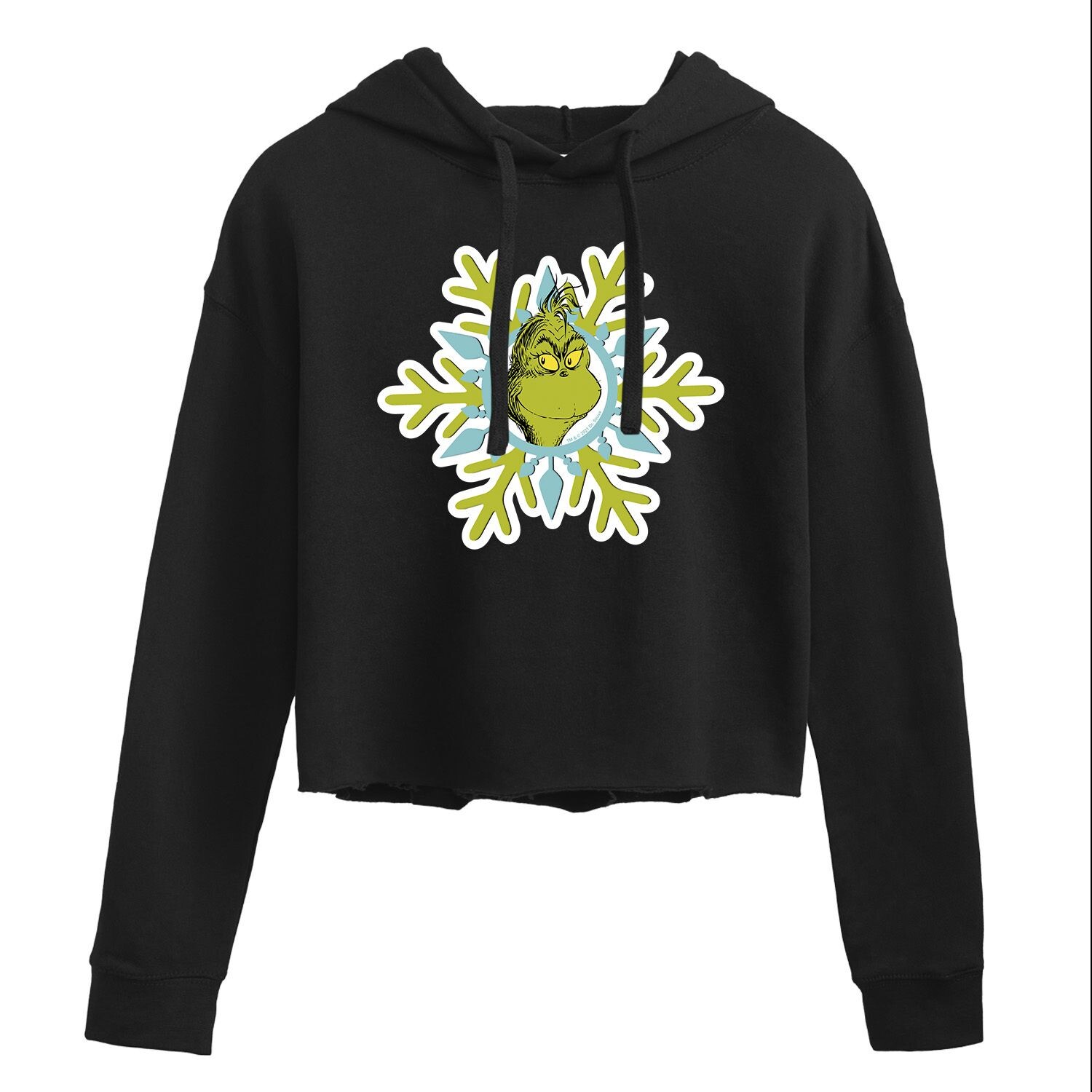 Укороченная худи с рисунком Dr. Seuss's The Grinch Snowflake для юниоров Licensed Character
Укороченная худи с рисунком Dr. Seuss's The Grinch Snowflake для юниоров Licensed Character