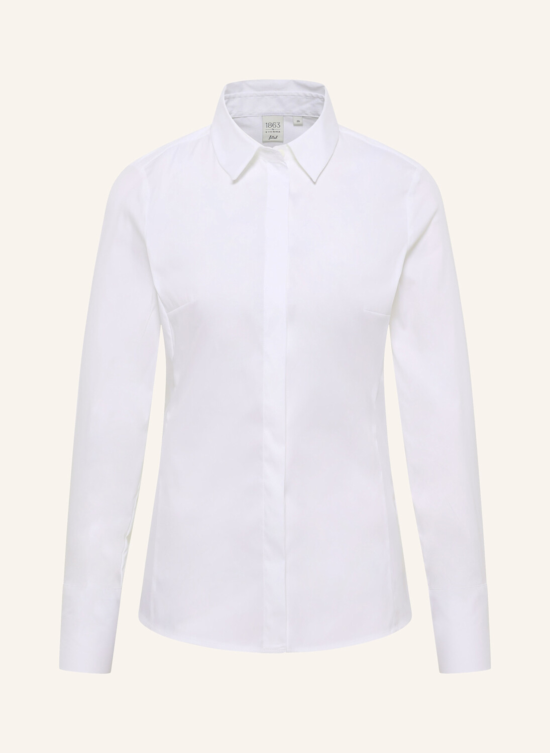 Блузка приталенная 1863 By Eterna, белый
Блузка приталенная 1863 By Eterna, белый