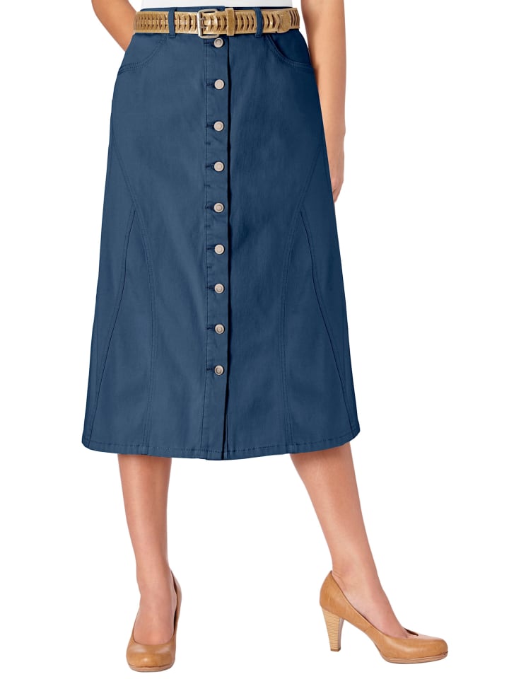 Летняя юбка цвета синего камня WITT WEIDEN
Летняя юбка цвета синего камня WITT WEIDEN