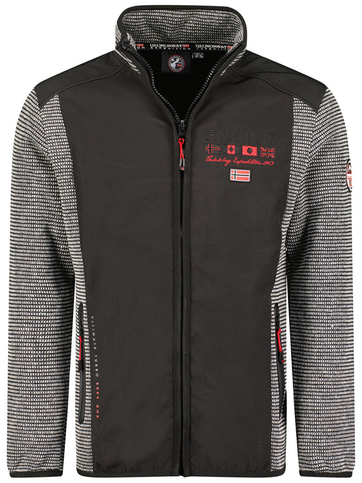 Флисовая куртка Geographical Norway Tonio, серо черный
Флисовая куртка Geographical Norway Tonio, серо черный