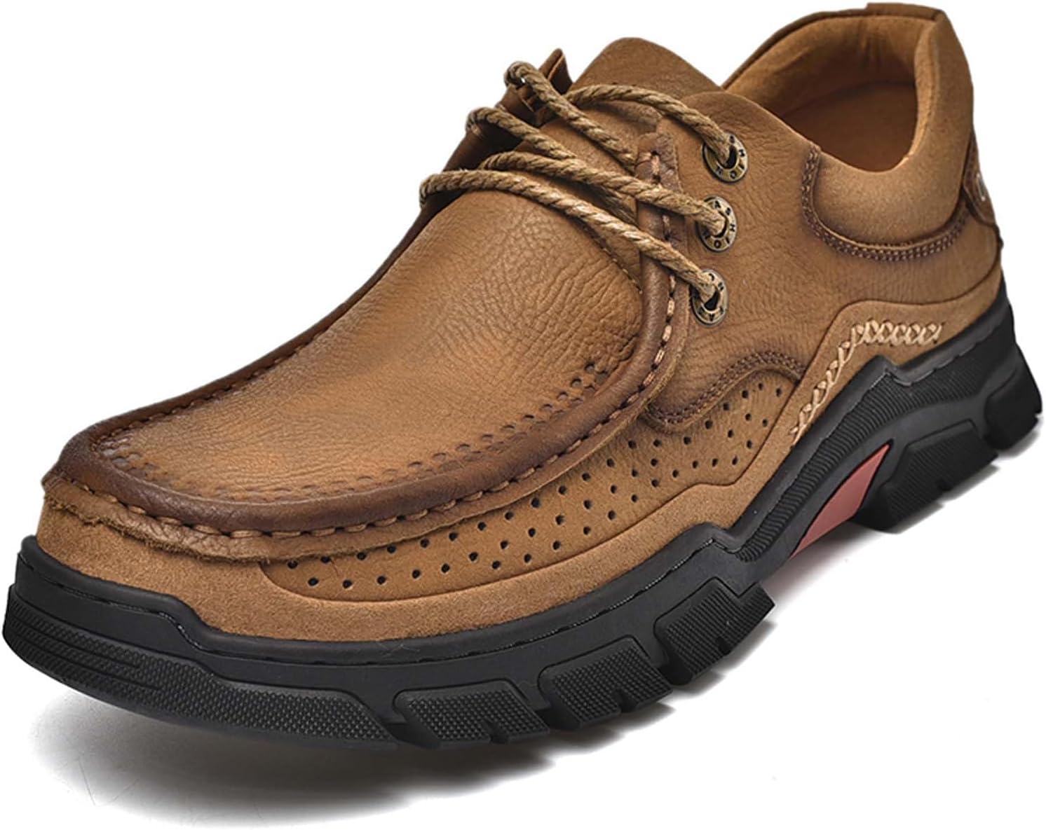 Мужские лоферы на толстой подошве из кожи, с ручной строчкой, комфортные, противоскользящие, повседневные кроссовки для прогулок, походов, вождения, работы, офисные и деловые туфли Generic, хаки
Мужские лоферы на толстой подошве из кожи, с ручной строчкой, комфортные, противоскользящие, повседневные кроссовки для прогулок, походов, вождения, работы, офисные и деловые туфли Generic, хаки