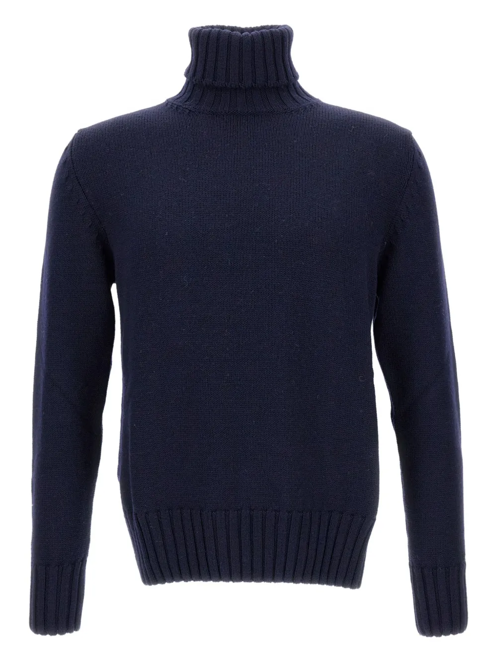 Свитер с воротником-гольф и ребристыми отделками Customer Lovers, синий
Свитер с воротником-гольф и ребристыми отделками Customer Lovers, синий