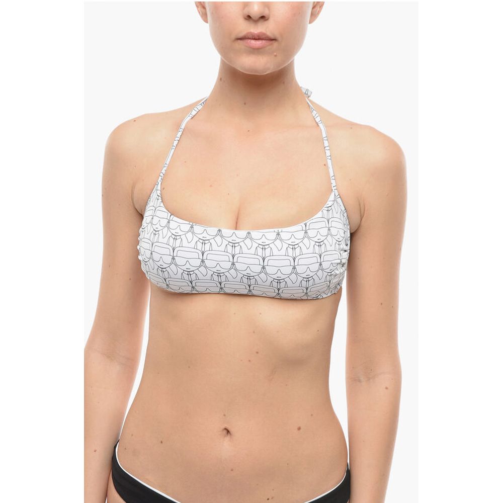 Верх бикини с культовым принтом по всей поверхности Karl Lagerfeld, Black and White
Верх бикини с культовым принтом по всей поверхности Karl Lagerfeld, Black and White