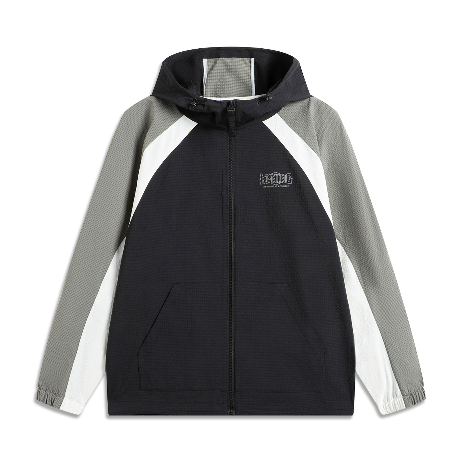 LINING Тренч спортивный мужской черный, Black 
LINING Тренч спортивный мужской черный, Black