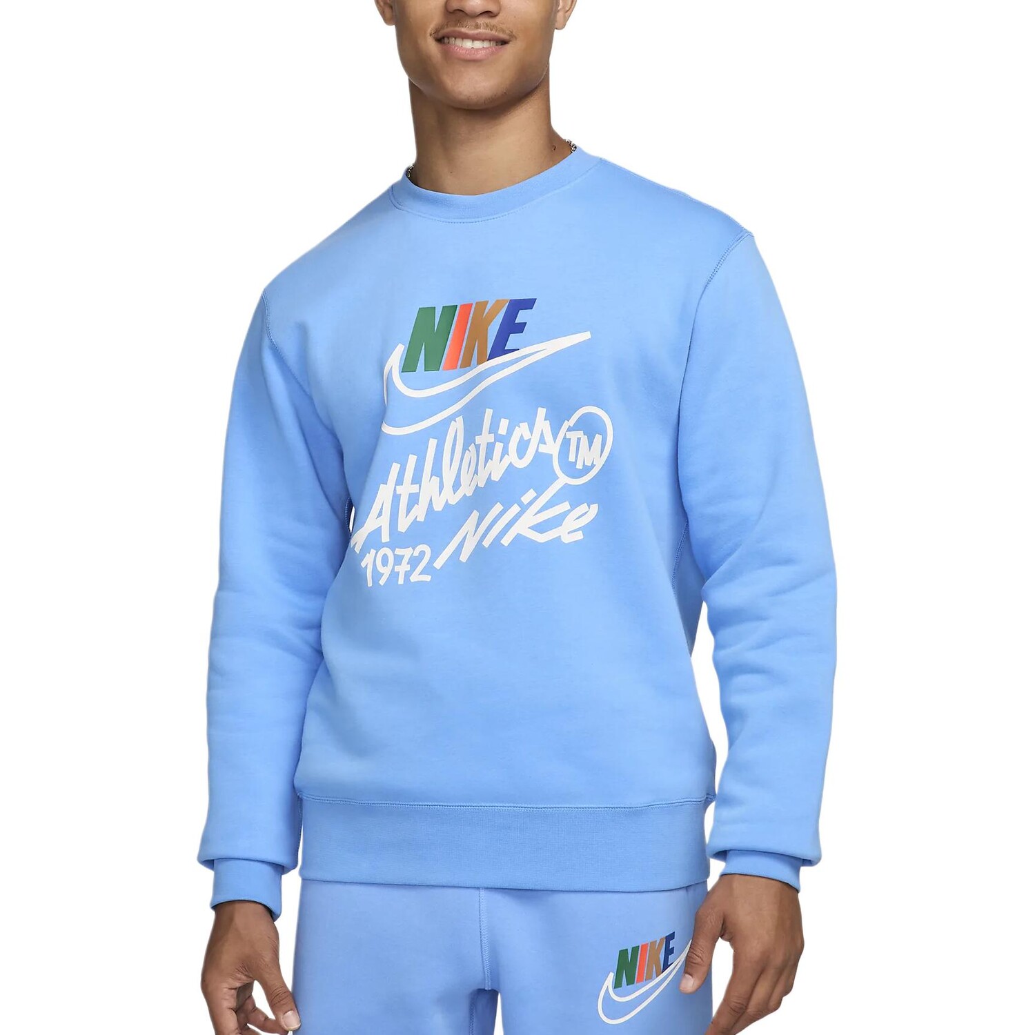 Одежда Толстовка мужская университетская синяя Nike, синий
Одежда Толстовка мужская университетская синяя Nike, синий