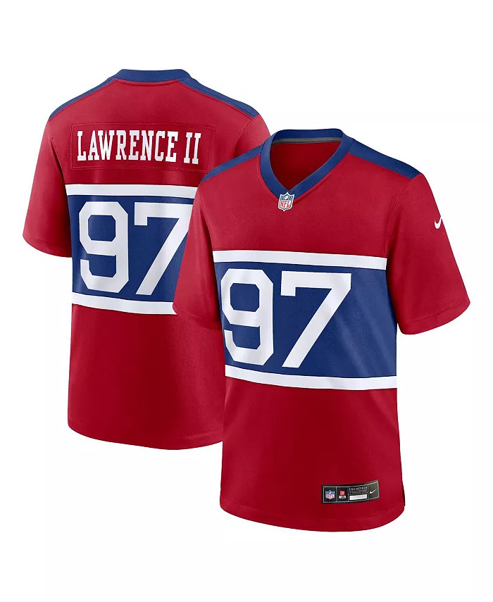 Мужская игровая джерси Dexter Lawrence II Century Red New York Giants альтернативная игрока Nike
Мужская игровая джерси Dexter Lawrence II Century Red New York Giants альтернативная игрока Nike