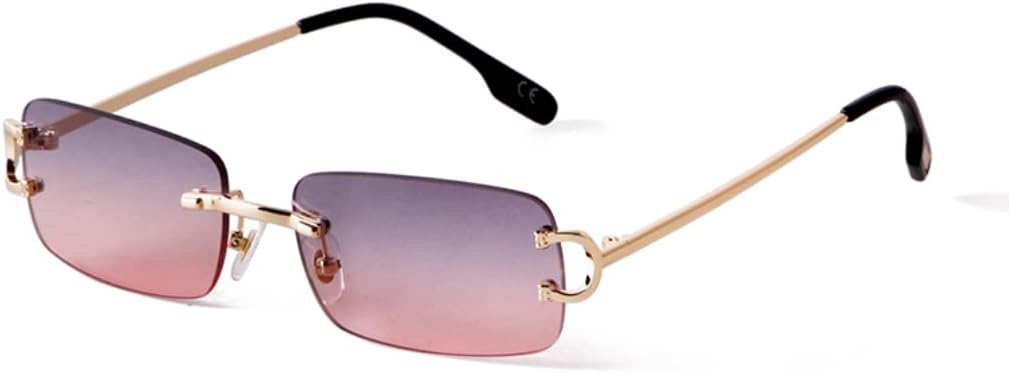 Солнцезащитные очки с защитой UV400 | Синие без оправы, металлические градиентные линзы | для женщин и мужчин, для занятий спортом на открытом воздухе и вождения (06) LXLHWN, 06
Солнцезащитные очки с защитой UV400 | Синие без оправы, металлические градиентные линзы | для женщин и мужчин, для занятий спортом на открытом воздухе и вождения (06) LXLHWN, 06