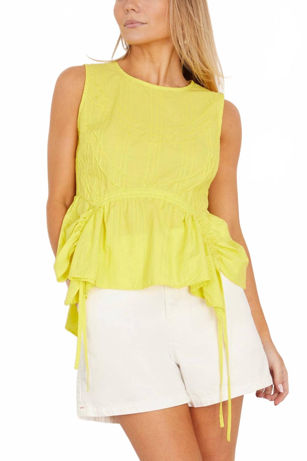 Кэмден Хлопковая Поплиновая Топ SEA, желтый
Кэмден Хлопковая Поплиновая Топ SEA, желтый