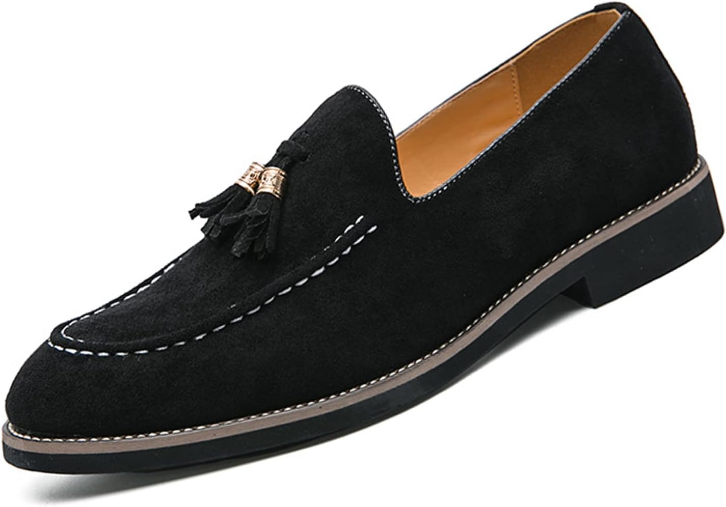 Мужские замшевые лоферы KCTRFSJ с кисточками, ручной работы, мокасины с удобной посадкой, обувь, удобная нескользящая деловая обувь, черный
Мужские замшевые лоферы KCTRFSJ с кисточками, ручной работы, мокасины с удобной посадкой, обувь, удобная нескользящая деловая обувь, черный