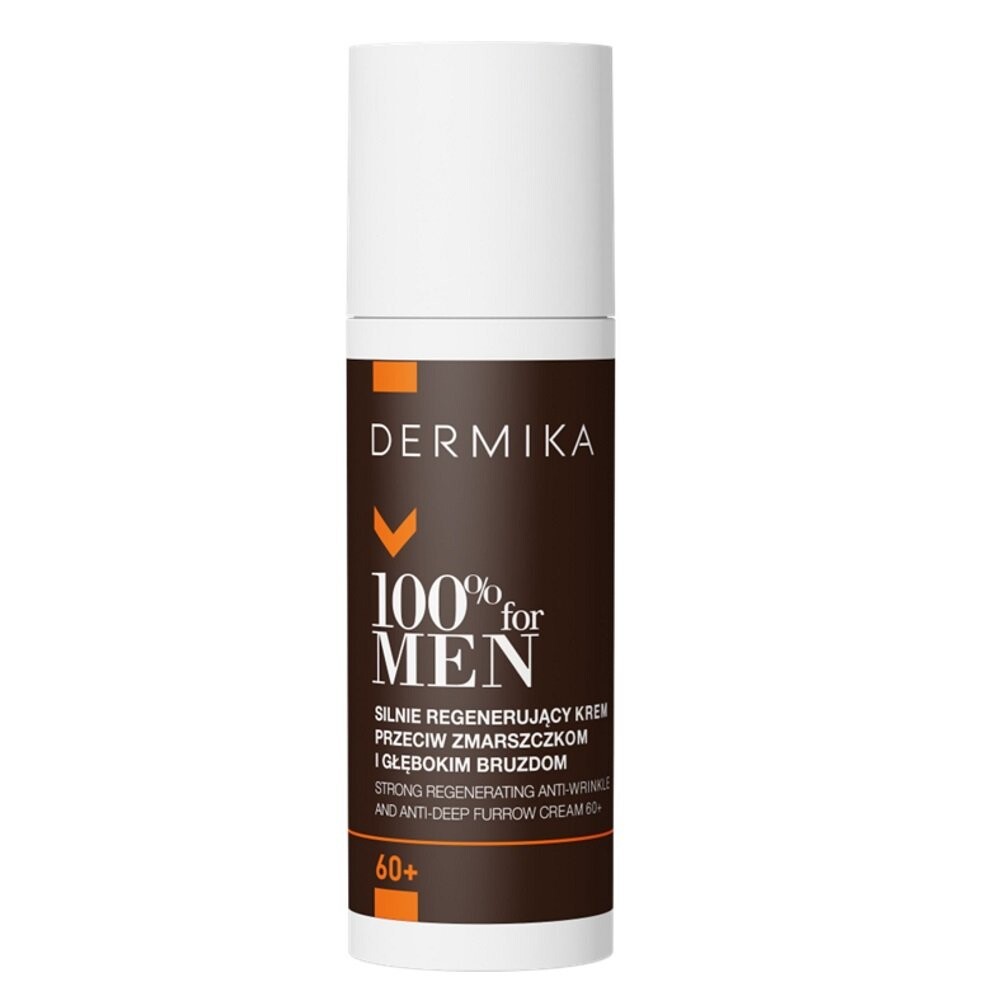 Dermika 100% For Men, Регенерирующий крем для лица для мужчин 60+, 50мл
Dermika 100% For Men, Регенерирующий крем для лица для мужчин 60+, 50мл