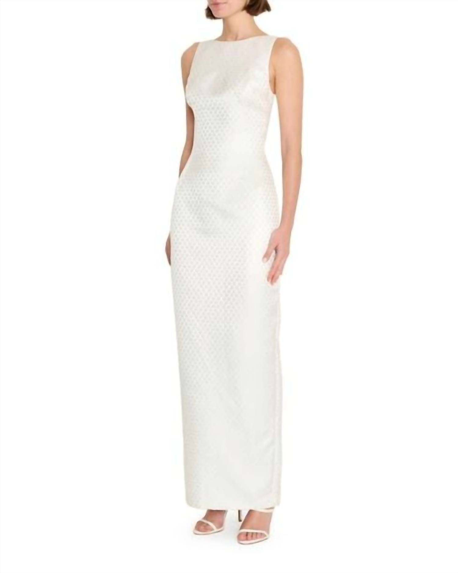 Женское платье макси Marbella в белом Amanda Uprichard
Женское платье макси Marbella в белом Amanda Uprichard