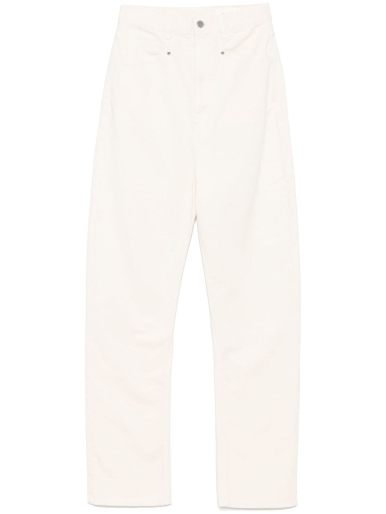 Джинсы LEMAIRE с заниженным шаговым швом, белый 
Джинсы LEMAIRE с заниженным шаговым швом, белый