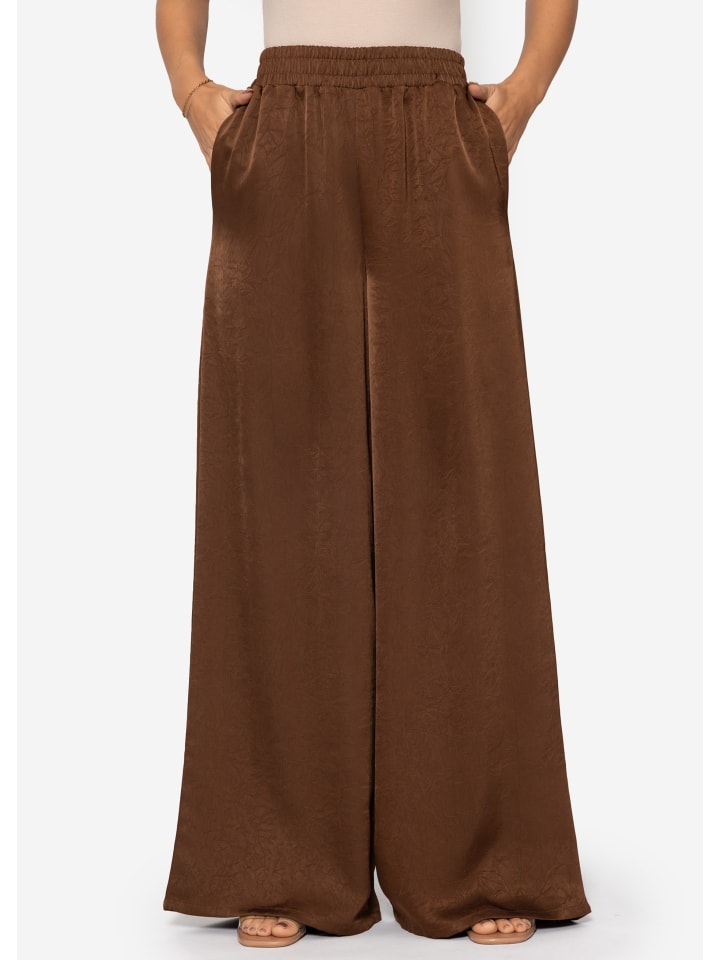 Тканевые брюки SASSYCLASSY, коричневый
Тканевые брюки SASSYCLASSY, коричневый