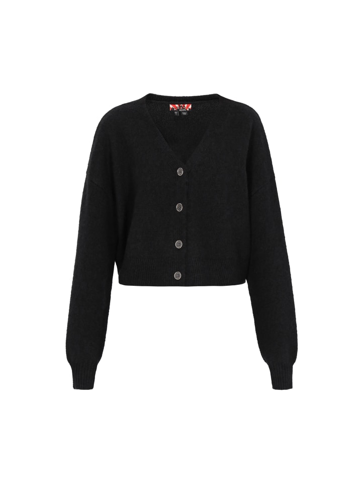 Женский кардиган черного цвета myMo ROCKS
Женский кардиган черного цвета myMo ROCKS