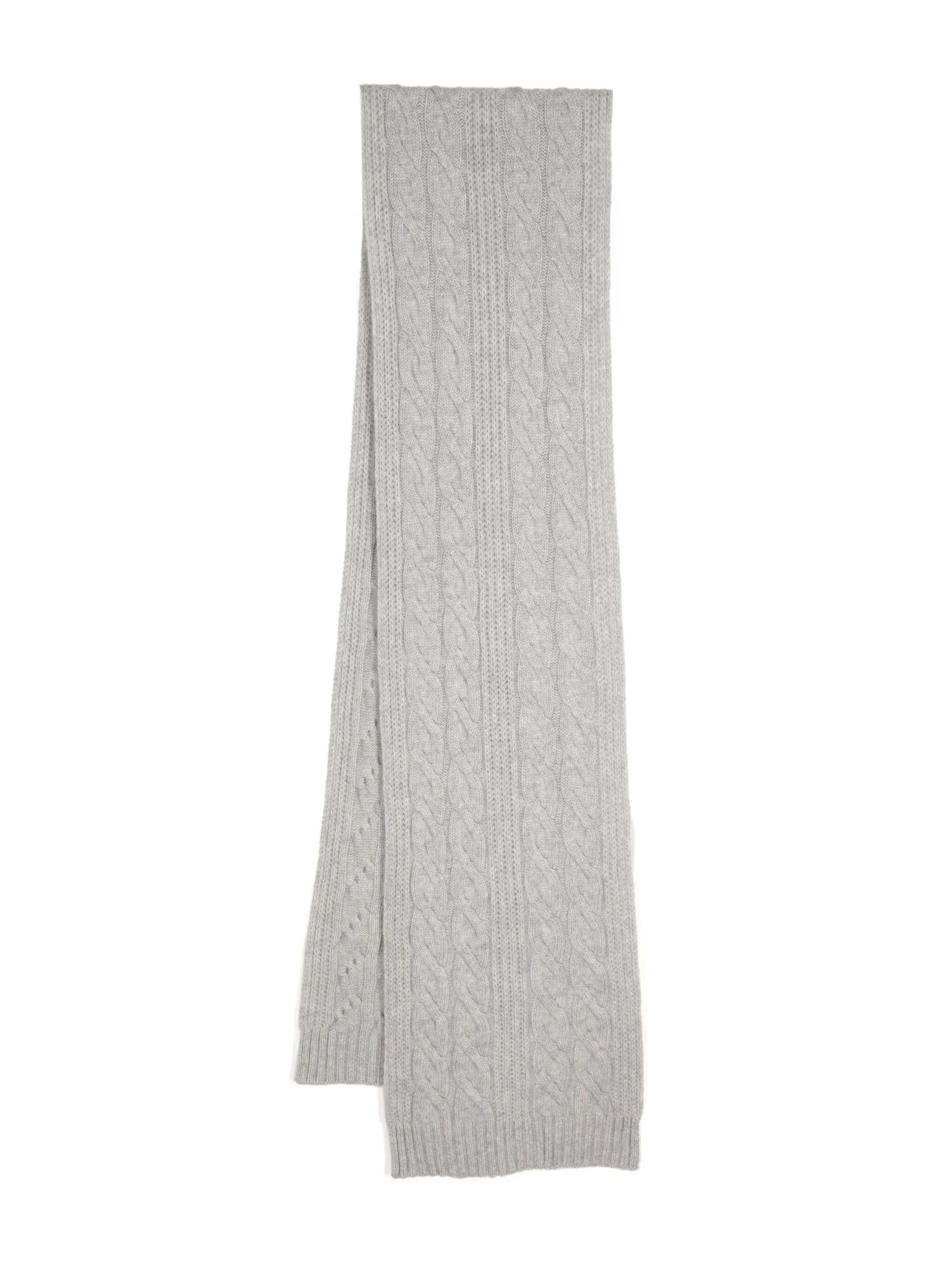 Шарф в рубчик N.Peal, серый
Шарф в рубчик N.Peal, серый