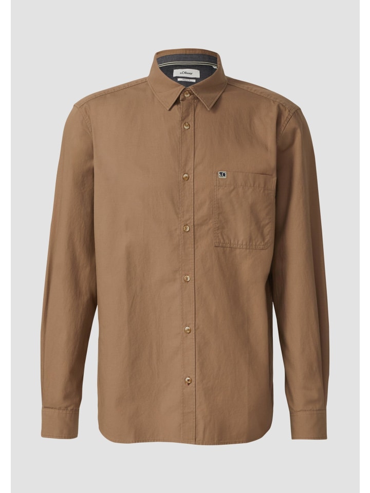 Рубашка 8623_светло-коричневая s.Oliver
Рубашка 8623_светло-коричневая s.Oliver