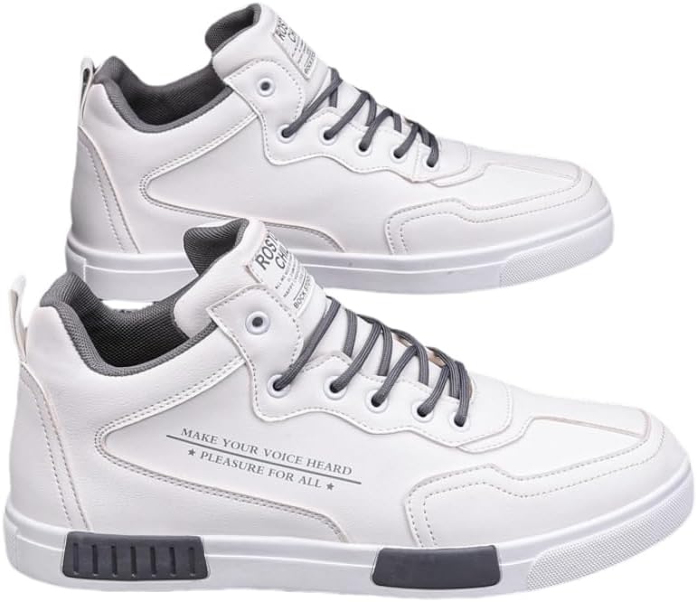 Мужские зимние/осенние высокие кеды из текстиля, Дышащие белые кроссовки с мягкой подошвой, Повседневная уличная одежда с сезонной адаптацией Hoalox
Мужские зимние/осенние высокие кеды из текстиля, Дышащие белые кроссовки с мягкой подошвой, Повседневная уличная одежда с сезонной адаптацией Hoalox