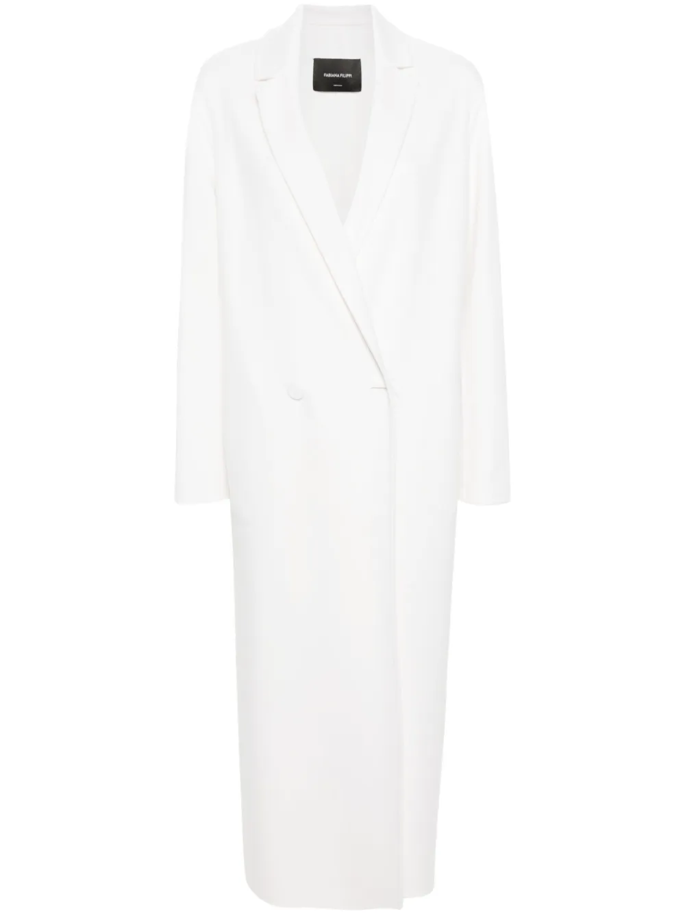 Двубортное пальто макси Fabiana Filippi, белый
Двубортное пальто макси Fabiana Filippi, белый