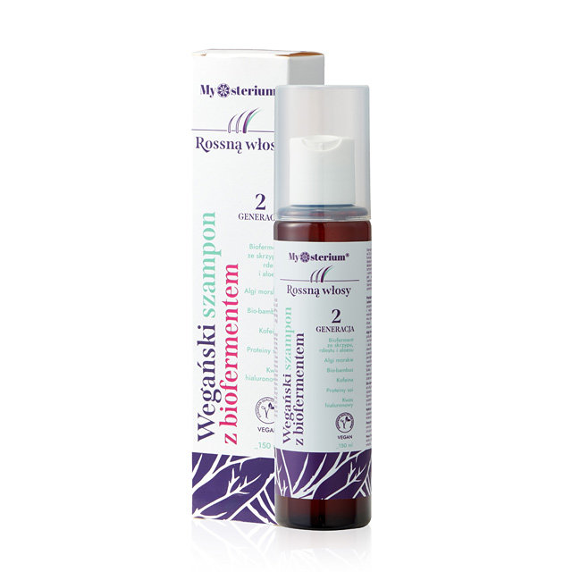 Mysterium Rossną hair, Веганский шампунь с биоферментами, 150 мл
Mysterium Rossną hair, Веганский шампунь с биоферментами, 150 мл