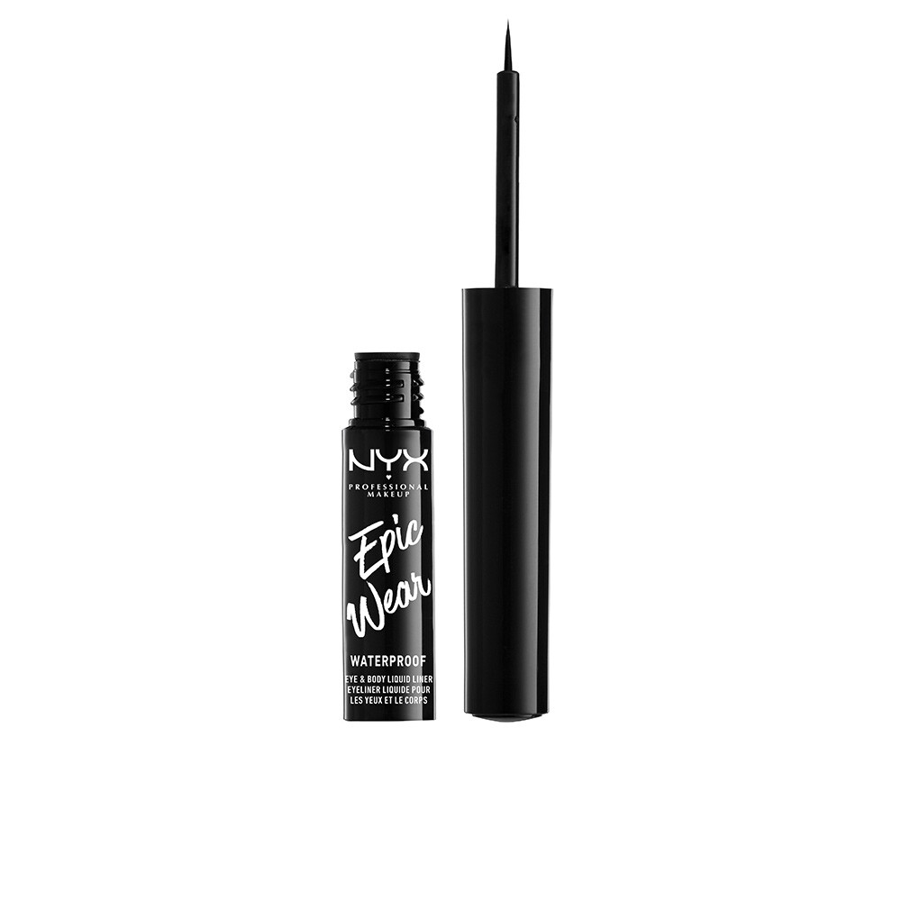 Подводка для глаз Epic wear waterproof liquid liner Nyx professional make up, black
Подводка для глаз Epic wear waterproof liquid liner Nyx professional make up, black