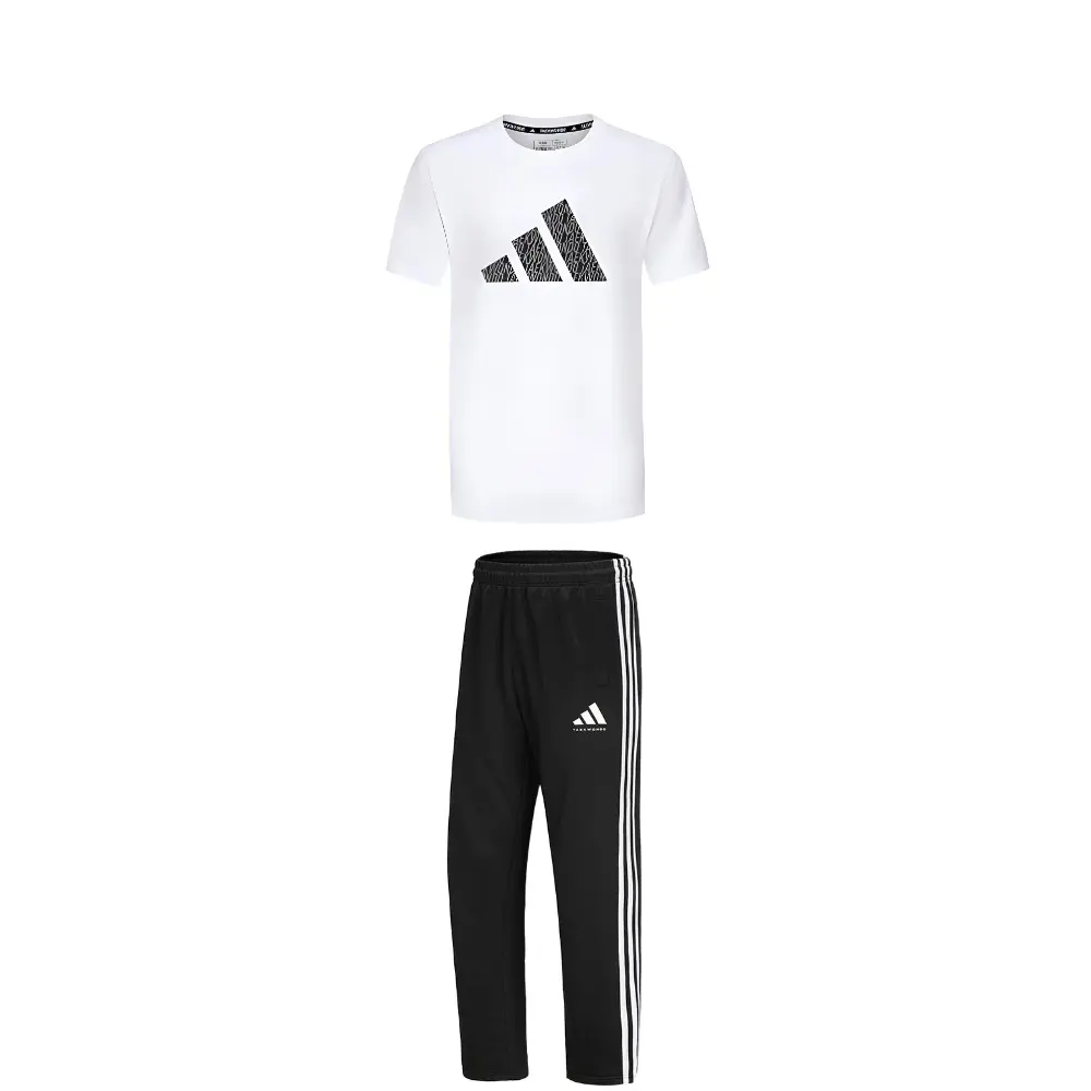 Adidas Тхэквондо Casual Спортивный костюм Unisex Белый Black+Black
Adidas Тхэквондо Casual Спортивный костюм Unisex Белый Black+Black
