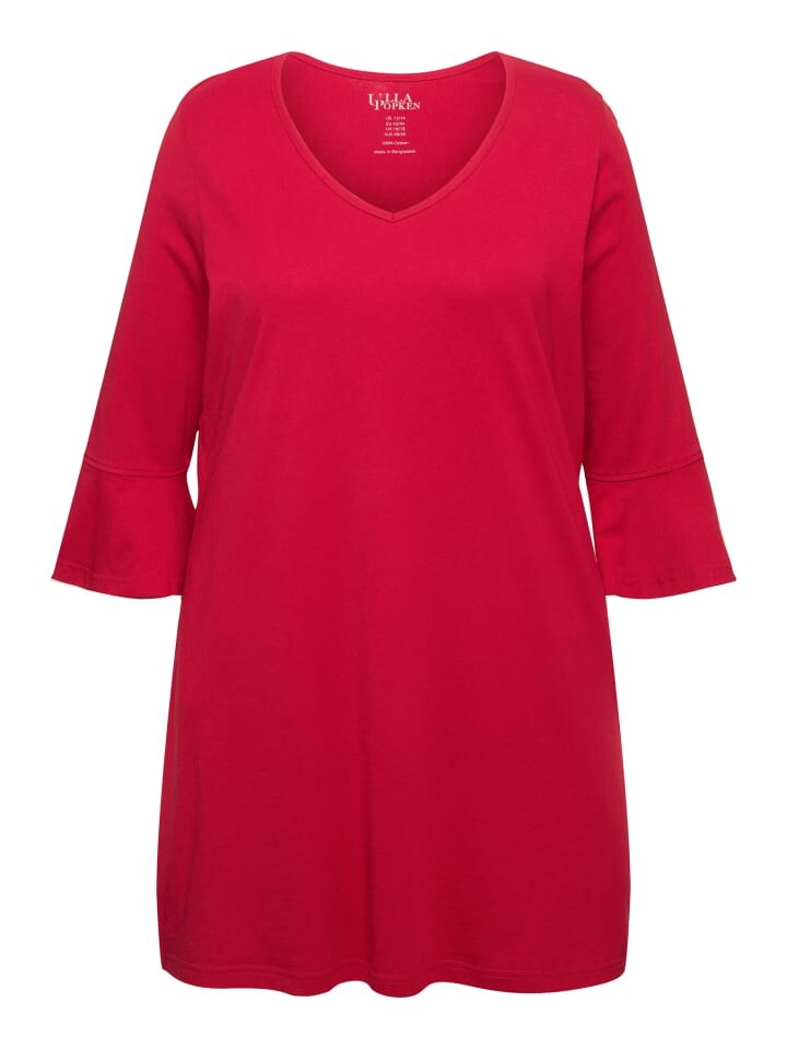 Футболка Ulla Popken Longshirt, цвет dunkel rot
Футболка Ulla Popken Longshirt, цвет dunkel rot