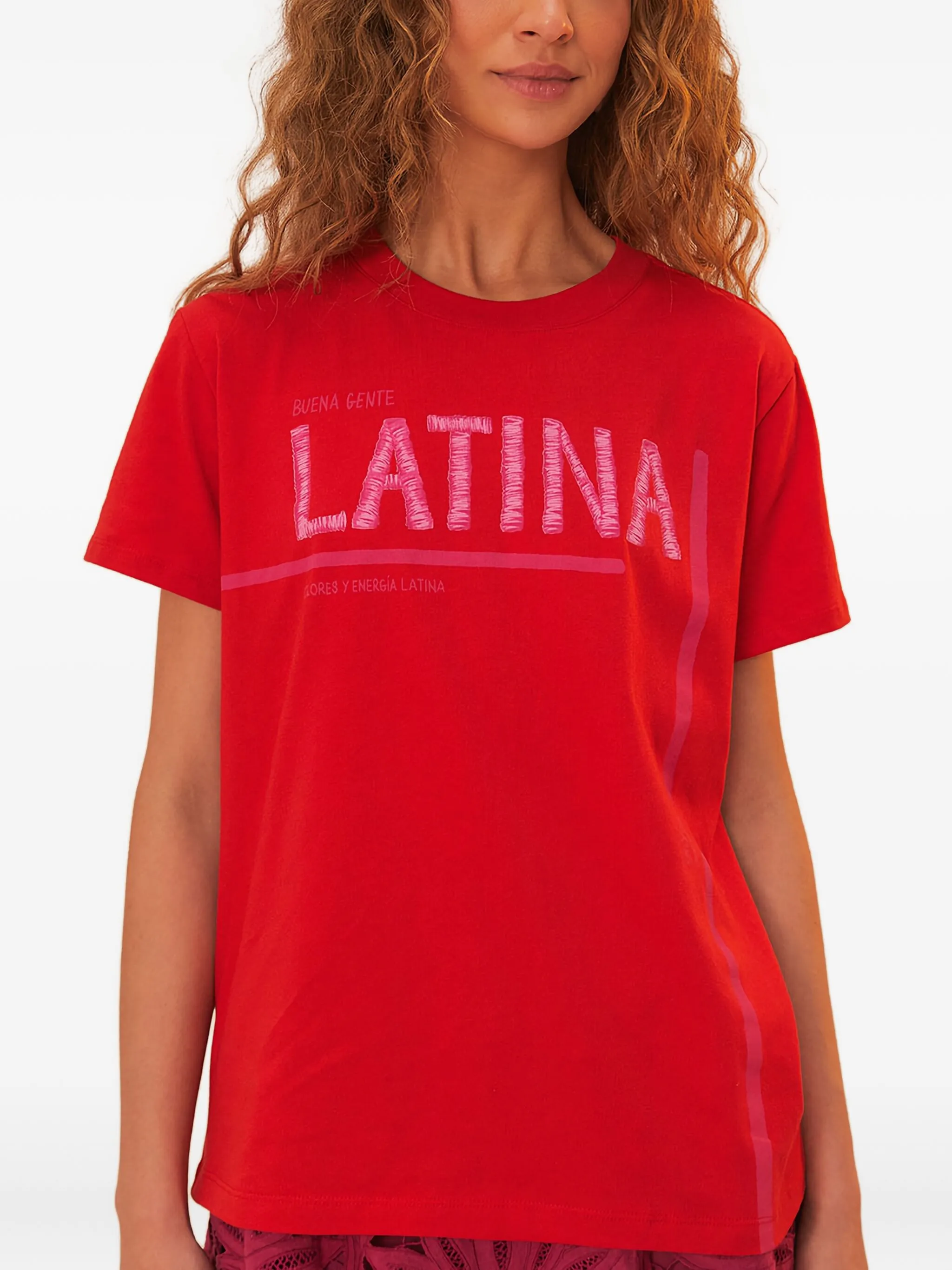 Футболка с вышивкой Farm Rio, красный
Футболка с вышивкой Farm Rio, красный