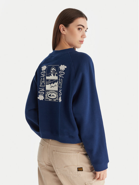 Свитшот regular fit Graphic Crew EQWFT03198 Quiksilver, синий
Свитшот regular fit Graphic Crew EQWFT03198 Quiksilver, синий