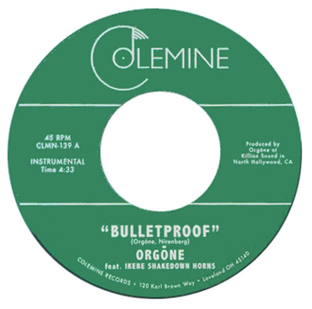 Виниловая пластинка LP Bulletproof / P.C.H. (One More Mile) (7") - Orgone
Виниловая пластинка LP Bulletproof / P.C.H. (One More Mile) (7") - Orgone