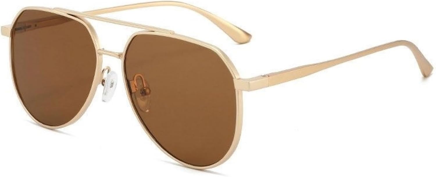 Солнцезащитные очки Willochra Fashion Pilot Black для женщин, ретро-оправа из металла, дизайнерские очки для мужчин с градиентным переходом цвета, большие солнцезащитные очки, C2
Солнцезащитные очки Willochra Fashion Pilot Black для женщин, ретро-оправа из металла, дизайнерские очки для мужчин с градиентным переходом цвета, большие солнцезащитные очки, C2