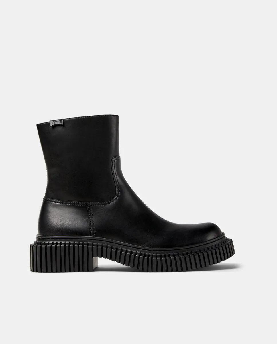 Мужские кожаные ботинки Pix Berlin Camper, черный
Мужские кожаные ботинки Pix Berlin Camper, черный