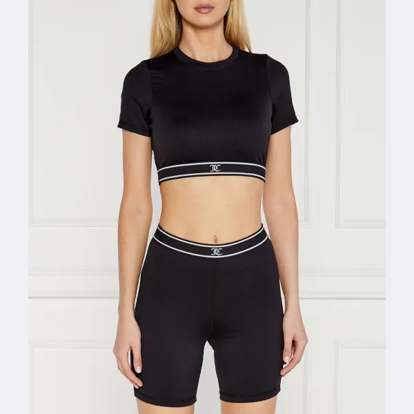 Укороченная блузка Juicy Couture, черный
Укороченная блузка Juicy Couture, черный