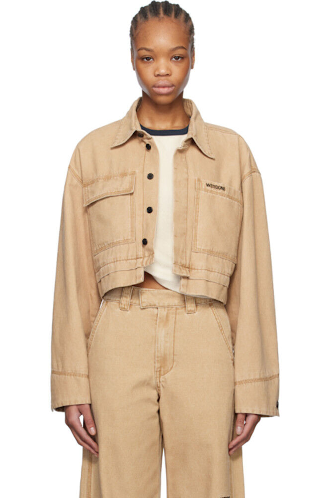 Бежевая укороченная рабочая куртка We11done, Бежевый, Бежевая укороченная рабочая куртка We11done
Бежевая укороченная рабочая куртка We11done, Бежевый, Бежевая укороченная рабочая куртка We11done