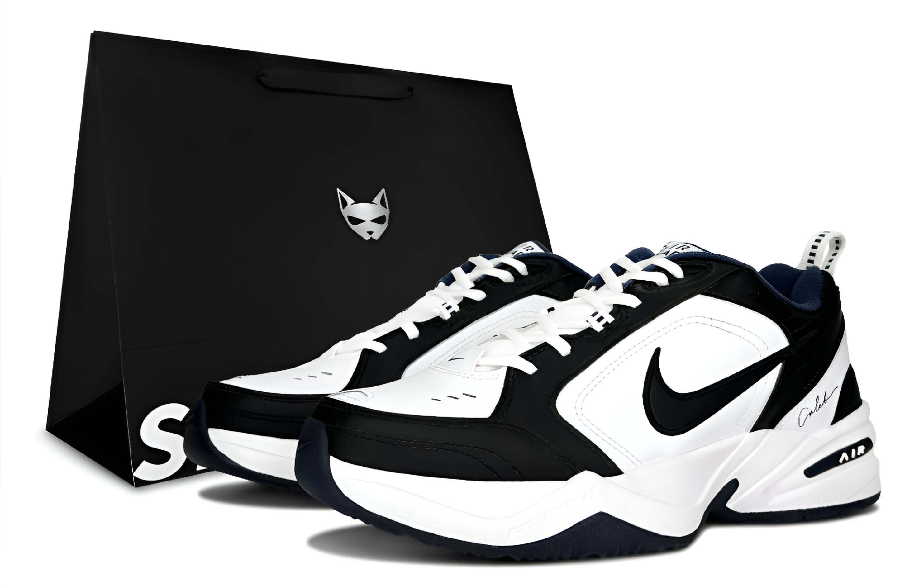 Nike Кроссовки Air Monarch 4 White Navy Black White Low top Chunky Unisex
Nike Кроссовки Air Monarch 4 White Navy Black White Low top Chunky Unisex