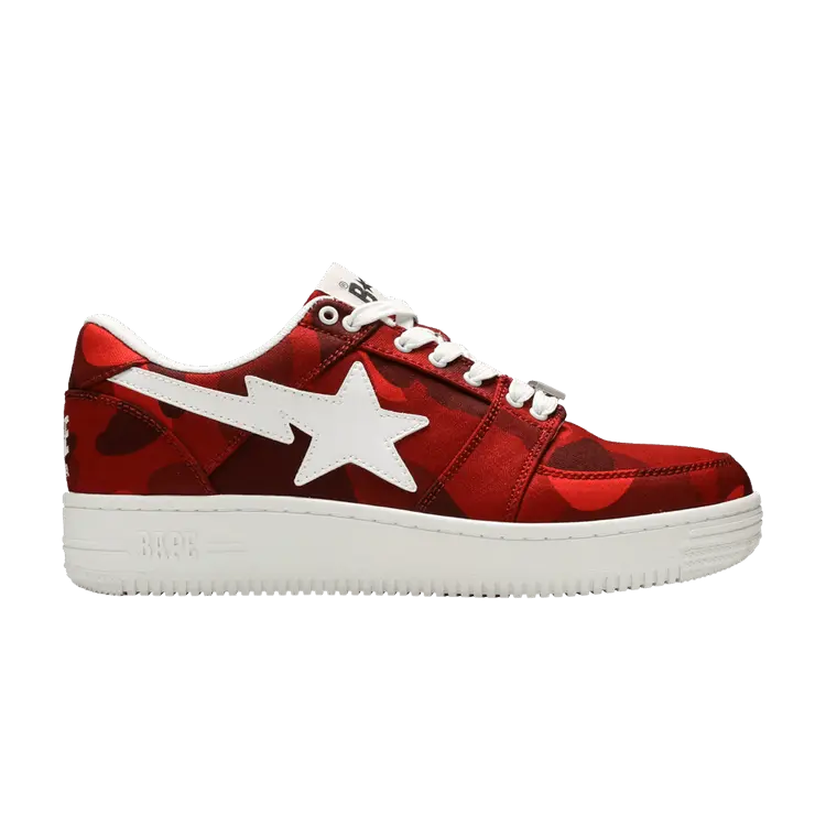 Кроссовки BAPE Bapesta M2 Low 'Red Camo', красный
Кроссовки BAPE Bapesta M2 Low 'Red Camo', красный