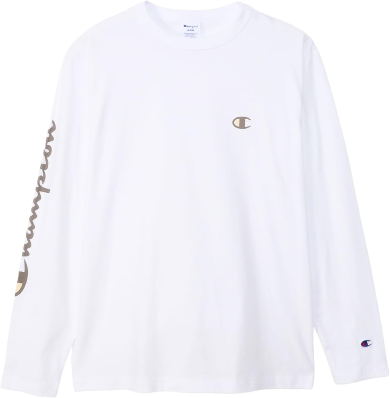 Мужская футболка с длинным рукавом Champion, круглый вырез, 100% хлопок, логотип One-Point, базовая модель, C3-Z413, белый
Мужская футболка с длинным рукавом Champion, круглый вырез, 100% хлопок, логотип One-Point, базовая модель, C3-Z413, белый