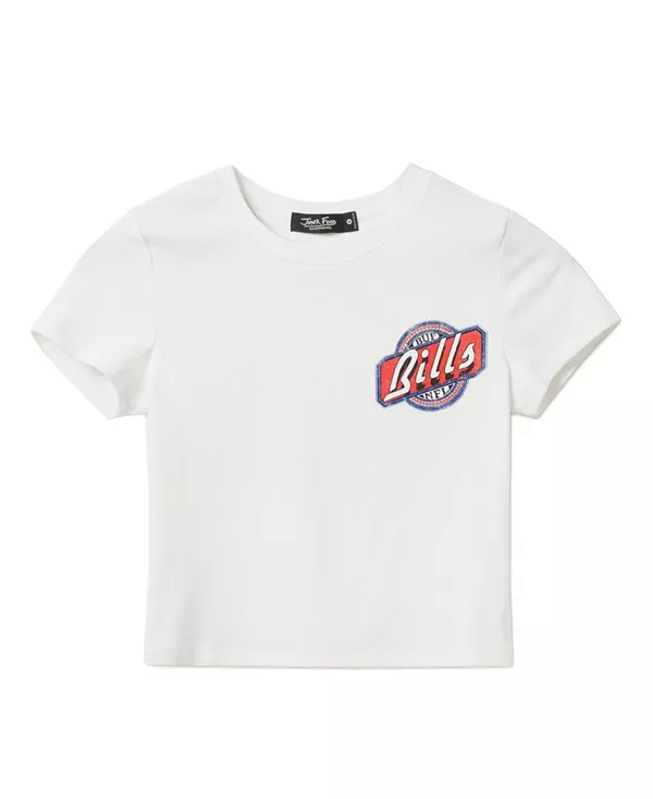 Женская футболка с надписью "NFL Buffalo Bills Cheers Baby" Junk Food Clothing, белый
Женская футболка с надписью "NFL Buffalo Bills Cheers Baby" Junk Food Clothing, белый