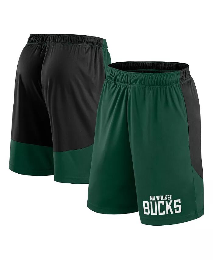 Мужские шорты Hunter Green/Black Milwaukee Bucks Launch Performance Logo Athletic
Мужские шорты Hunter Green/Black Milwaukee Bucks Launch Performance Logo Athletic
