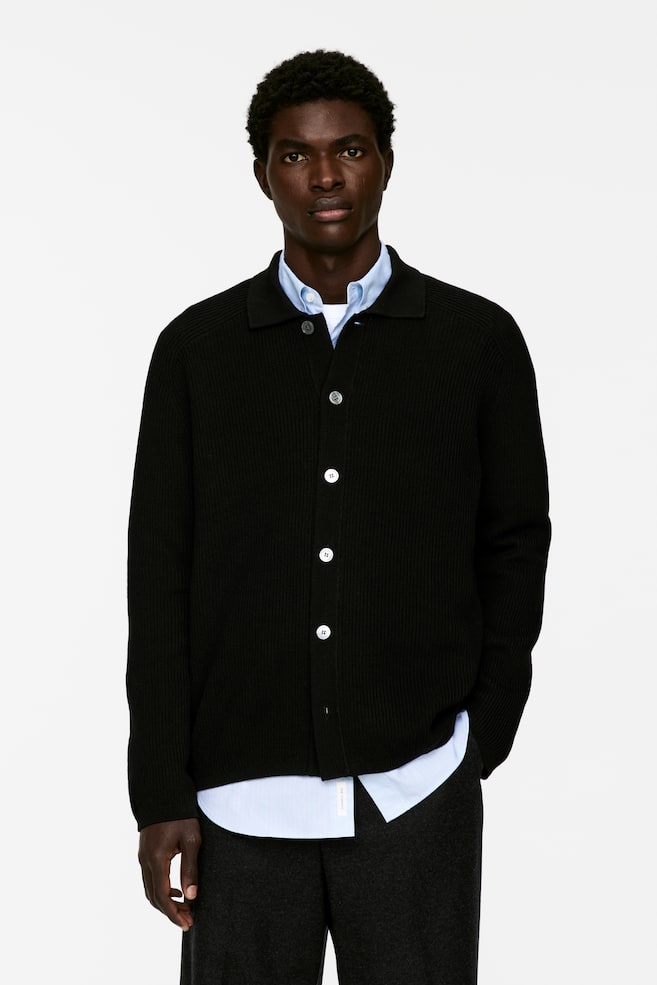 Хлопковый кардиган Arket, черный
Хлопковый кардиган Arket, черный