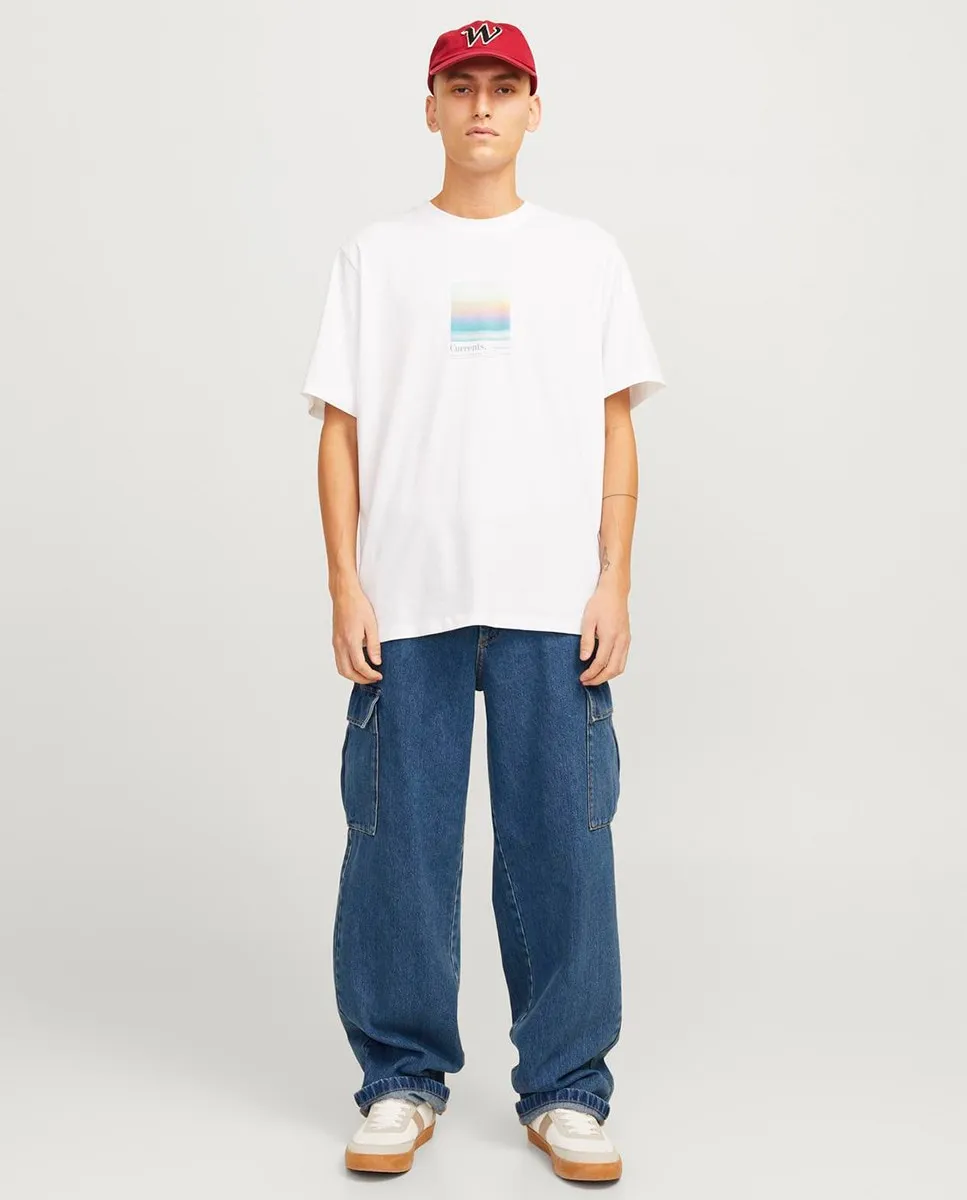 Мужские джинсы карго с боковыми карманами и застежкой на пуговицы Jack & Jones, синий
Мужские джинсы карго с боковыми карманами и застежкой на пуговицы Jack & Jones, синий