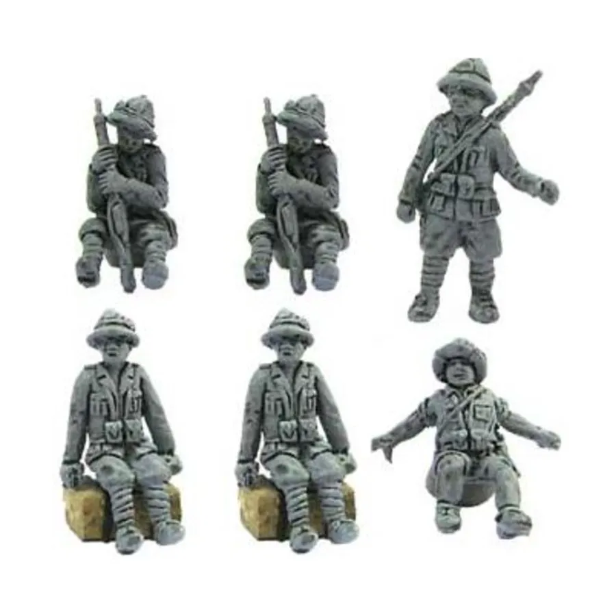 Пассажиры для грузовика, Historical Miniatures - World War II - Italians (20mm) (Mirliton SG)
Пассажиры для грузовика, Historical Miniatures - World War II - Italians (20mm) (Mirliton SG)