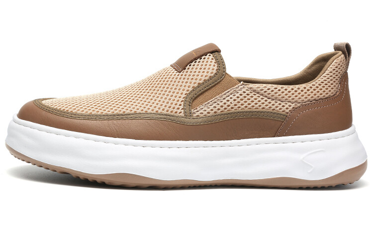 Кеды мужские, обувь для скейтбординга низкая хаки Satchi
Кеды мужские, обувь для скейтбординга низкая хаки Satchi