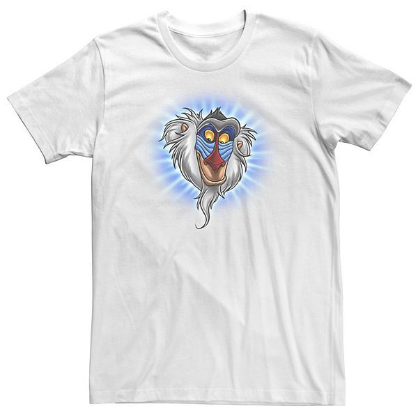 Футболка Rafiki из мультфильма «Король Лев» с блестящим портретом, размеры Big & Tall Disney / Pixar
Футболка Rafiki из мультфильма «Король Лев» с блестящим портретом, размеры Big & Tall Disney / Pixar