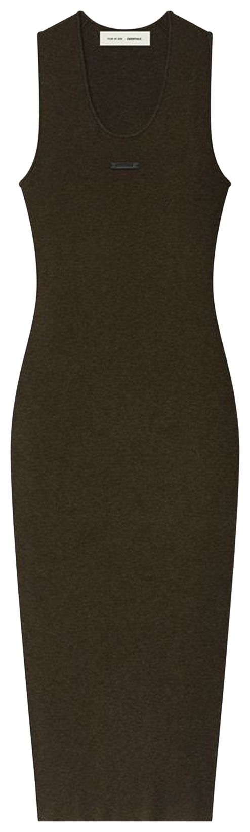 Платье-майка Fear of God Essentials в рубчик, коричневого цвета
Платье-майка Fear of God Essentials в рубчик, коричневого цвета