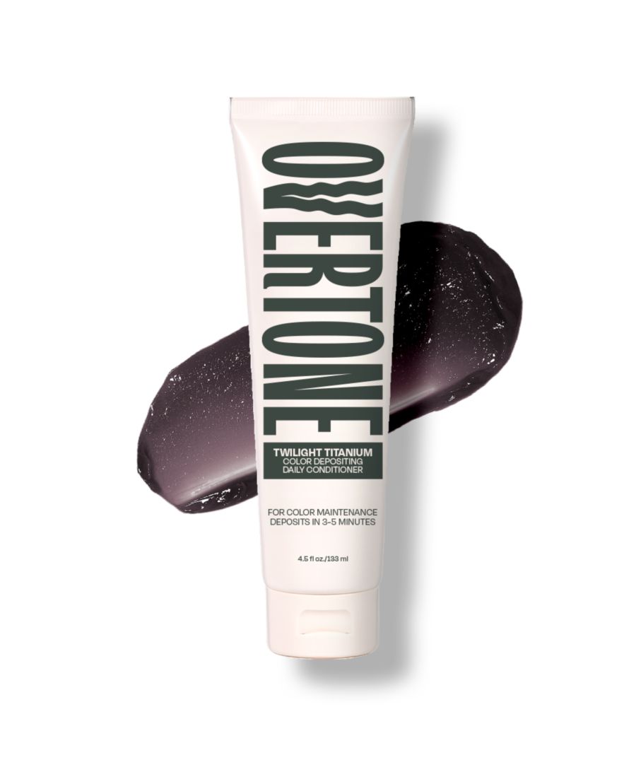 Кондиционер для волос с эффектом окрашивания (тюбик 120 мл) для ежедневного использования Overtone, цвет twilight titanium
Кондиционер для волос с эффектом окрашивания (тюбик 120 мл) для ежедневного использования Overtone, цвет twilight titanium