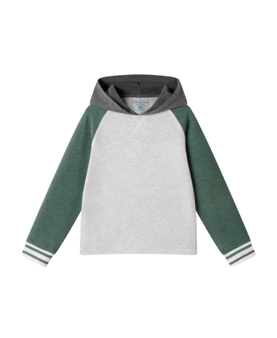 Детская толстовка с рукавами реглан, зеленая, для мальчиков Andy & Evan, Green raglan
Детская толстовка с рукавами реглан, зеленая, для мальчиков Andy & Evan, Green raglan